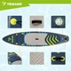 Надувна SUP-дошка Trizand 27786, 320 см, з аксесуарами - зображення 4