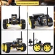 Робот-конструктор Keyestudio 4WD Smart Car на ESP32-CAM з Wi-Fi камерою - зображення 4
