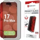 Конфіденційне захисне скло Displex Privacy Full Cover для смартфона Apple iPhone 17 Pro Max (4028778127282) - зображення 1