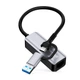 Адаптер USB-C + USB A to RJ45 Ethernet 1000Mbps ColorWay (CW-AD-CRG) - изображение 3