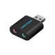 Звуковая плата Vention Audio USB 2х3,5mm jack Metal (VAB-S17-B) - изображение 1