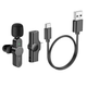 Беспроводной микрофон USB C и Lightning для телефона Borofone BFK12 - изображение 1