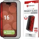 Конфіденційне захисне скло Displex Privacy Full Cover для смартфона Apple iPhone 16 (4028778124052) - зображення 1
