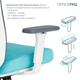 Крісло офісне OfficePro Balance OC550-W-DG-BL - изображение 13