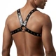 Мужская портупея Art of Sex - Spartacus, экокожа, цвет черный, размер L-2XL (SX3538) - изображение 2