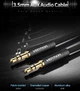 Кабель Vention Audio 3.5 мм M - 3.5 мм M, 1 m, Black (P350AC100-BM) - зображення 3