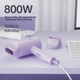 Фен Aux AH7008S 800 Вт Pink - изображение 2
