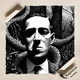 Інтер'єрна картина Говард Лавкрафт, Lovecraft, жахи, 60×40 см (id0813) - зображення 3