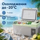 Автохолодильник компрессорный 12/24В 220В портативный 15л Gearo 1 камера (Y16) - изображение 3