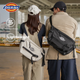 Сумка через плече Dickies DK, портативна сумка-мессенджер великої місткості для чоловіків та жінок, легка велосипедна сумка-сатчел з кількома відділеннями для подорожей - зображення 4