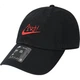Спортивная кепка унисекс NIKE, NK CLUB CAP U FULL, спортивные аксессуары, HV4420-010, черная, размер S/M - изображение 3