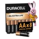 Батарейка Duracell AAA лужні 12 шт. в упаковці (5000394109254 / 81545432) - зображення 1