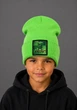 Дитяча демісезонна шапка з нашивкою Майнкрафт (Minecraft) 52-56 Салатовий - зображення 1