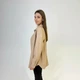 Сорочка жіноча еко-шкіра бежева, XXS-XS - изображение 3