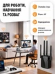 Ретранслятор Wi-Fi репитер усилитель сигнала вай-фай мощный с LAN-портом расширитель покрытия сети мощный удлинитель повторитель расширитель интернет-сигнала с антеннами для квартиры офиса дома - изображение 2