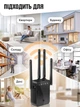 Ретранслятор Wi-Fi репитер усилитель сигнала вай-фай мощный с LAN-портом расширитель покрытия сети мощный удлинитель повторитель расширитель интернет-сигнала с антеннами для квартиры офиса дома - изображение 7