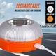 Аварийная LED лампа V16 для авто и мото, сигнальный маячок с магнитом и аккумулятором - изображение 4