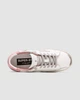 Женские кроссовки повседневные Golden Goose Super-Star with Gray Suede Star and Pink Leather 39 (25,0 см) Белый - изображение 2