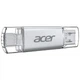 USB флеш накопитель Acer 32GB UP300 Silver USB 3.2/Type-C (BL.9BWWA.588) (355236) - изображение 2
