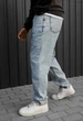 Джинсы Мужские Стаф Светло-голубые Кэжуал Джинсовые Штаны Staff 70 Loose Fit Light Blue 32 (402743) - изображение 3