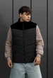 Мужская Жилетка Стаф Черная Кожаная Однотонная Staff Pu Black S (402957) - изображение 1