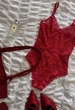 Женское Боди Стаф Красное Однотонное Staff Cou Red M (402954) - изображение 3