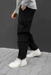 Мужские Штаны Стаф Черные Карго Однотонные Staff Cargo Tu Black XL (402540) - изображение 3