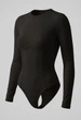 Женское боди стаф черное однотонное базовое Staff be black S (402761) - изображение 5
