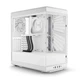 Корпус Hyte Y40 White, Mid-Tower / ATX, Micro-ATX и Mini-ITX PC Case with PCIE 4.0 cable includ - изображение 1