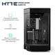 Корпус Hyte Y60 Black, Mid-Tower E-ATX, ATX, Micro-ATX и Mini-ITX PC Case with PCIE 4.0 cable includ - изображение 3