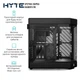 Корпус Hyte Y60 Black, Mid-Tower E-ATX, ATX, Micro-ATX и Mini-ITX PC Case with PCIE 4.0 cable includ - изображение 4