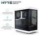 Корпус Hyte Y40 Black-White, Mid-Tower / ATX, Micro-ATX и Mini-ITX PC Case with PCIE 4.0 cable includ - зображення 2