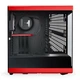 Корпус Hyte Y40 Black-Red, Mid-Tower / ATX, Micro-ATX и Mini-ITX PC Case with PCIE 4.0 cable includ - зображення 2