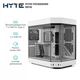 Корпус Hyte Y60 White, Mid-Tower E-ATX, ATX, Micro-ATX и Mini-ITX PC Case with PCIE 4.0 cable includ - изображение 2