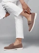 Лоферы Женские, Замшевые, Темные, Бежевые, Демисезонные, Элегантные. 37 (402806) - изображение 9