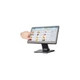 POS-монітор Detaik 15.6" (16*9 ) TFT HDMI, VGA, 1366768, PCAP (DTK-1566R2) - зображення 4