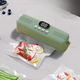 Вакууматор для продуктов 60 мм рт ст вакуумный упаковщик автоматический USB аккумуляторный запайщик пакетов бытовой для мяса рыбы овощей фруктов заморозки су вид - изображение 7