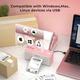 Термопринтер етикеток MUNBYN Bluetooth, бездротовий принтер етикеток 4x6, настільний принтер - изображение 6