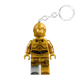 Брелок Lego C-3PO (Molded Light Bluish Gray Lower Leg) Star Wars 854313 - изображение 1