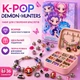 Набір для створення браслетів K-POP Demon Hunters із шармами та намистинами | DIY подарунок для дівчинки - зображення 1