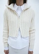 Кардиган H&M 18374 Молочний S (1200) - изображение 1