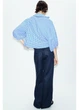 Сорочка Zara 18363 Блакитний M (1309) - изображение 3