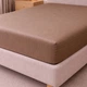 Простынь на резинке LARA сатин-страйп LUX natural d13204 180х200х25 - изображение 2