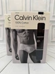 Мужские трусы слипа Calvin Klein набор 3 штуки черного цвета размер M - изображение 5