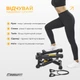 Степпер с эспандерами EasyFit Pace-A с прямым ходом EF-0560-BK Черный (56003646) - изображение 6