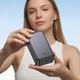 Павербанк HOCO J160B Original 20000 mAh Magnetic Metal Gray - зображення 8