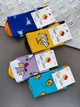 Набір 4 пари жіночі високі шкарпетки з кумедними принтами Super Socks (р. 36-40, бавовна) - зображення 1