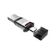 Карта пам'яті microSDXC Patriot EP Series 128 ГБ Class 10 UHS-I U3 V30 A2 DDR200 до 160 МБ/с з кардрідером USB-A/USB-C - зображення 3