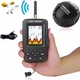 Портативный беспроводной эхолот для рыбалки с экраном подводный для удочки LUCKY Fish Finder XJ-01, для ловли с лодки или берега, бюджетный Красный - изображение 9