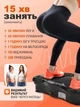 Виброплатформа для похудения и фитнеса с Bluetooth, эспандерами и пультом до 150 кг Черная - изображение 2